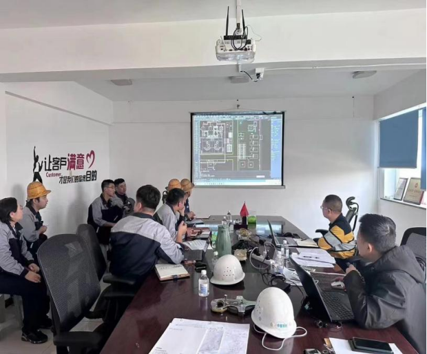 沈阳中核舰航特材料科技有限公司新工厂布局5S目视化及辅导项目顺利推进