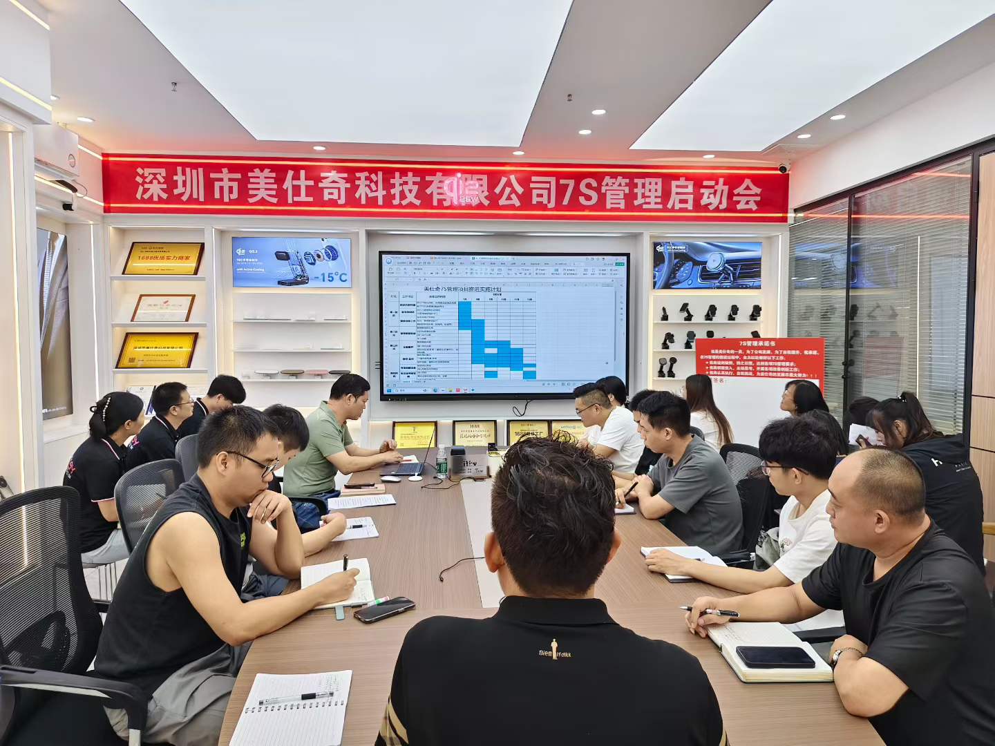 百进管理携手美仕奇科技，7S精细化管理项目正式启动
